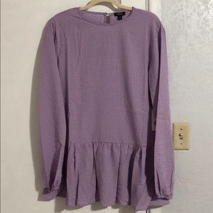 Purple Gingham Dress